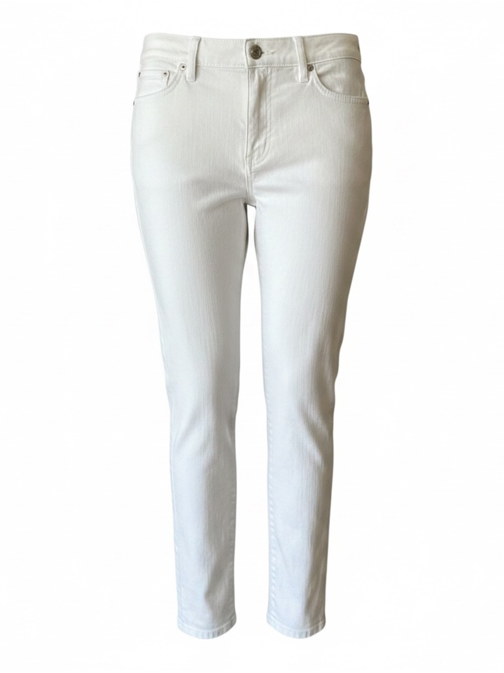 Lauren Ralph Lauren White Straight Leg Jeans